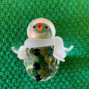 Swarovski Snowman signed